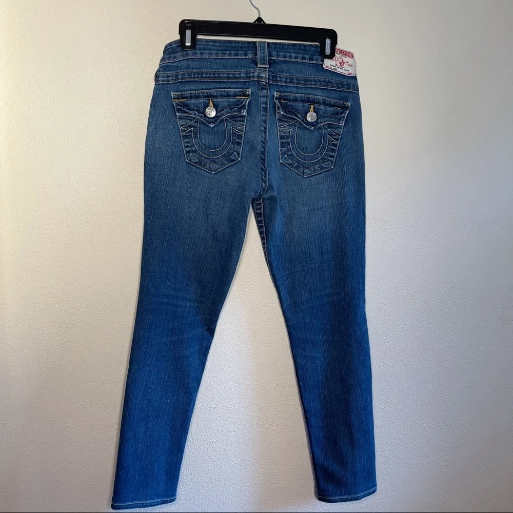 True Religion Jodie Slim Fit Skinny Low Rise Skinny Jeans - Picture 10 of 16